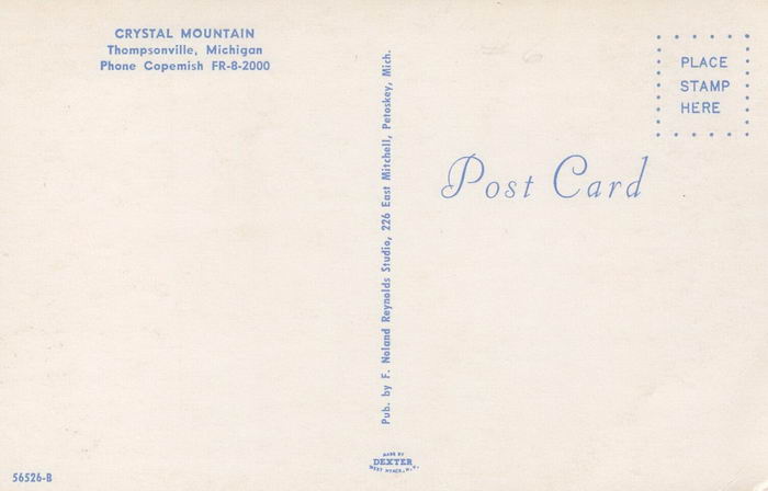 Crystal Mountain - Old Postcard Photo